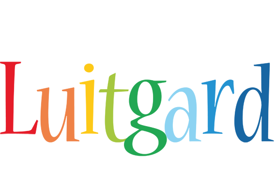 Luitgard birthday logo