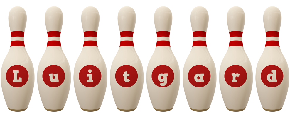Luitgard bowling-pin logo