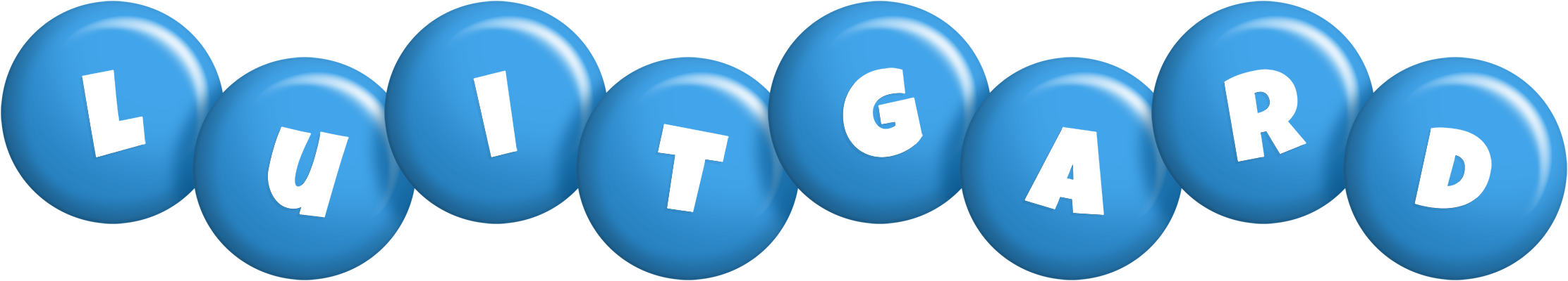 Luitgard candy-blue logo