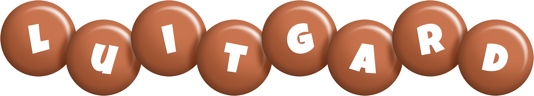 Luitgard candy-brown logo