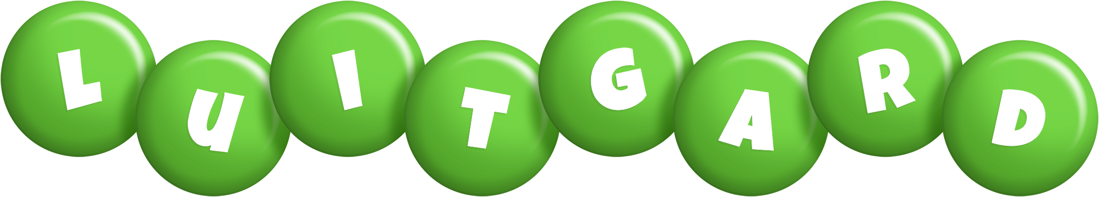 Luitgard candy-green logo