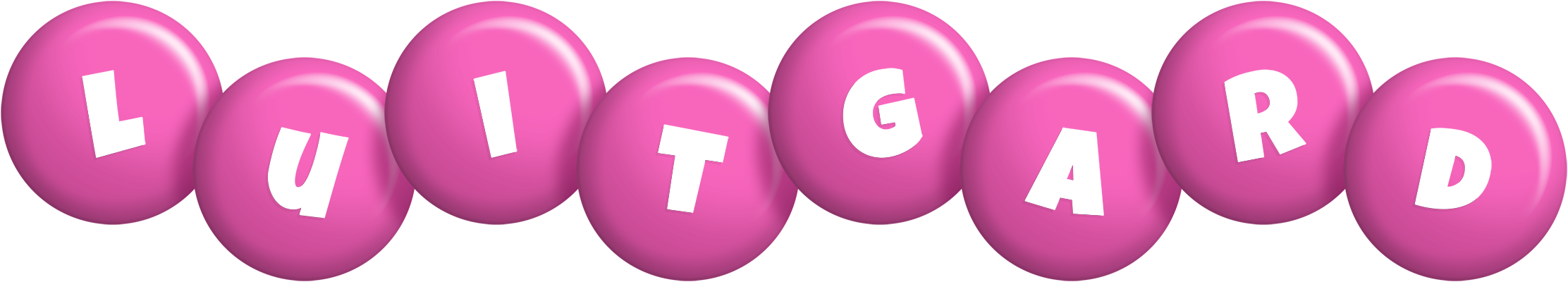 Luitgard candy-pink logo