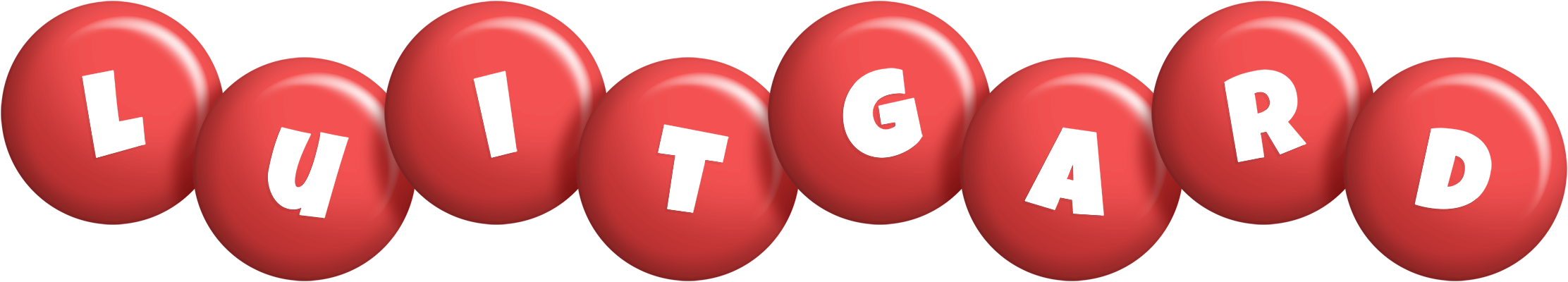 Luitgard candy-red logo