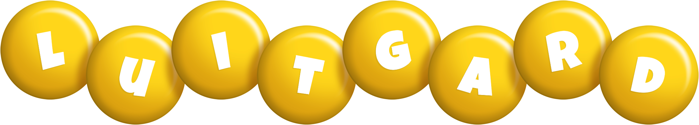 Luitgard candy-yellow logo