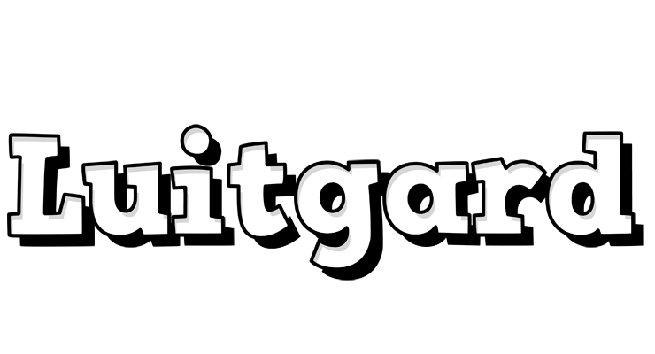 Luitgard snowing logo