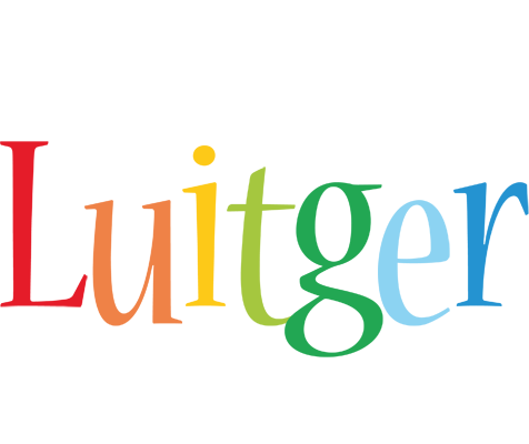 Luitger birthday logo