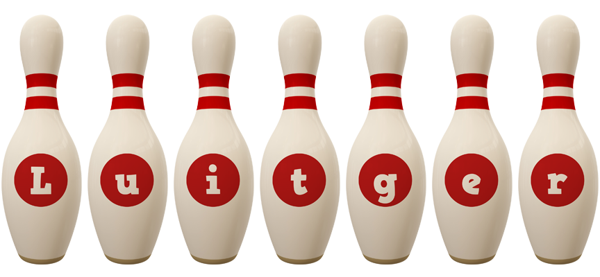 Luitger bowling-pin logo