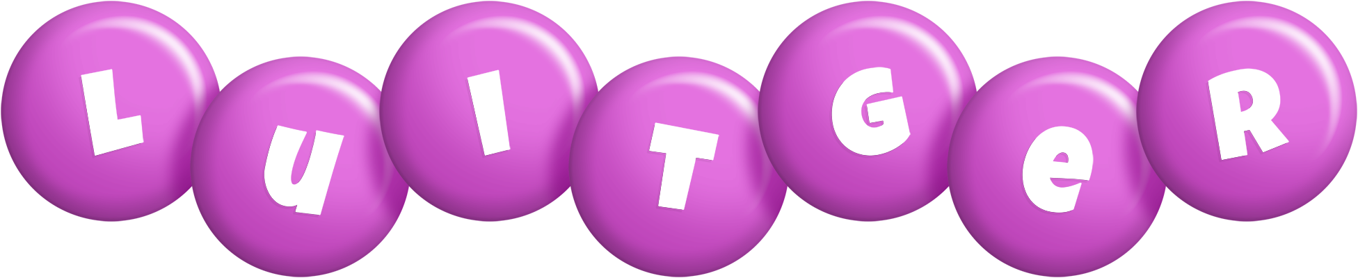 Luitger candy-purple logo