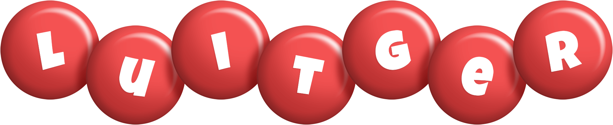 Luitger candy-red logo