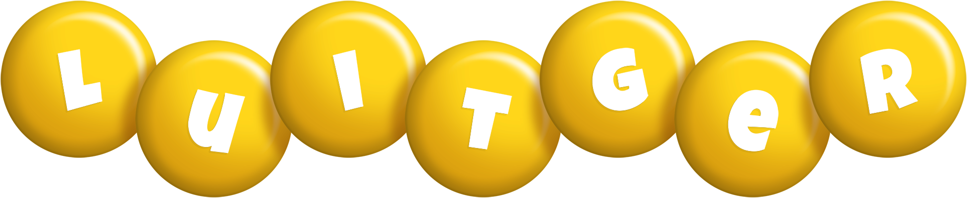 Luitger candy-yellow logo
