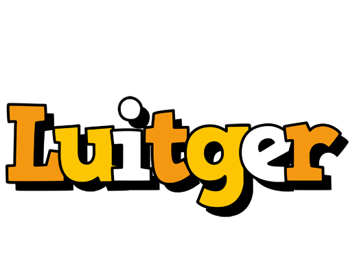 Luitger cartoon logo