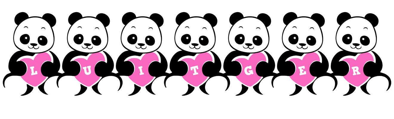Luitger love-panda logo