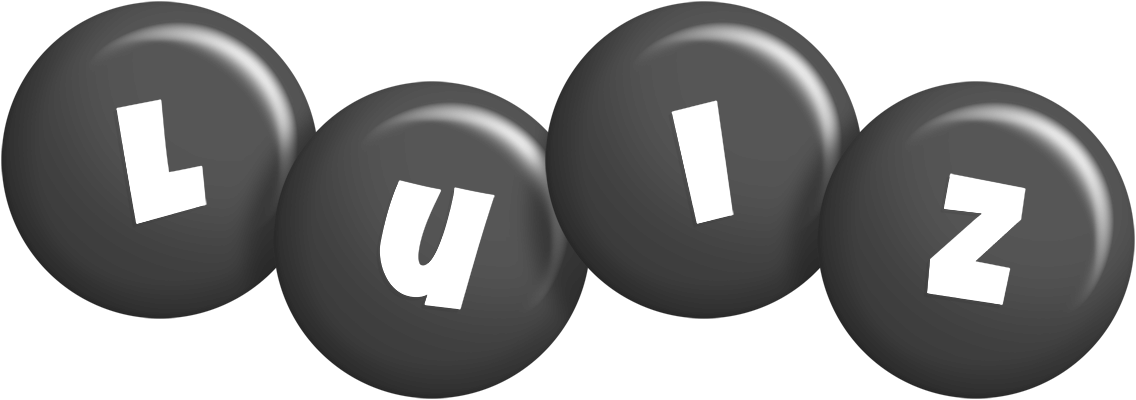 Luiz candy-black logo