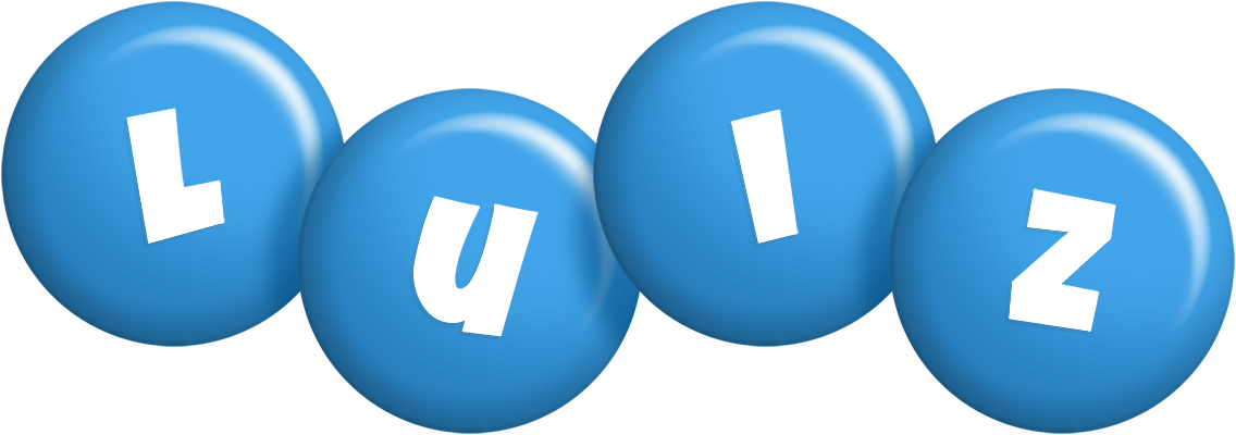 Luiz candy-blue logo