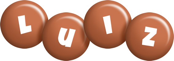 Luiz candy-brown logo