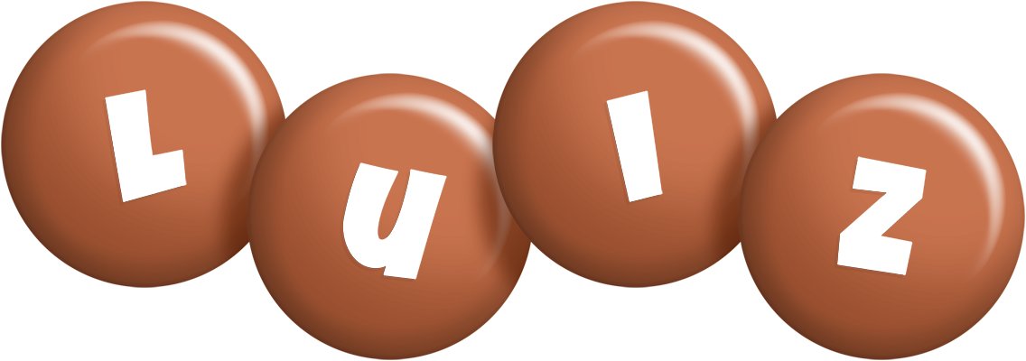 Luiz candy-brown logo