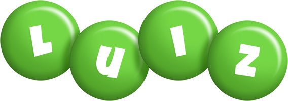 Luiz candy-green logo