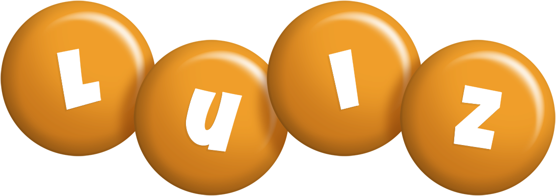 Luiz candy-orange logo