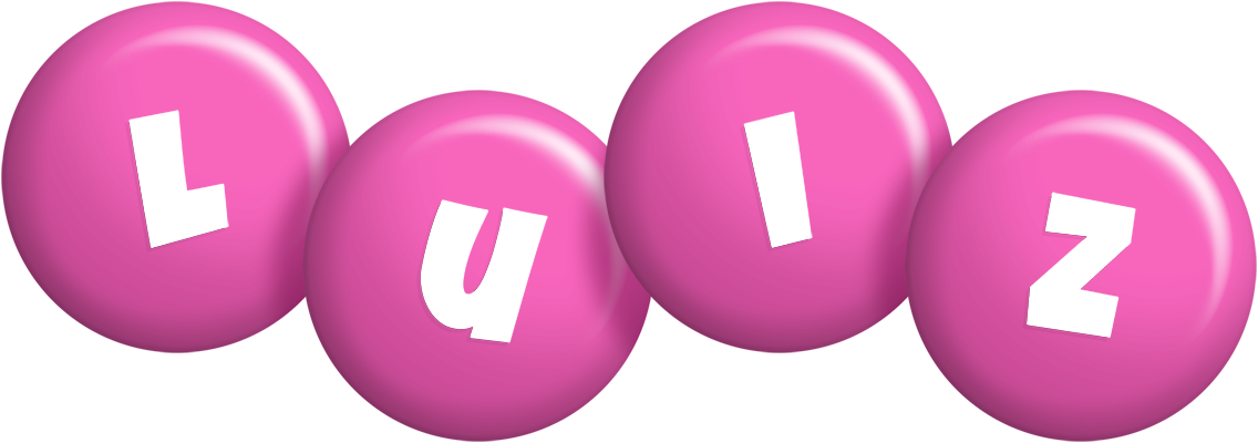 Luiz candy-pink logo