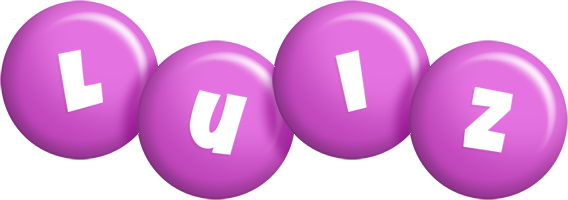 Luiz candy-purple logo