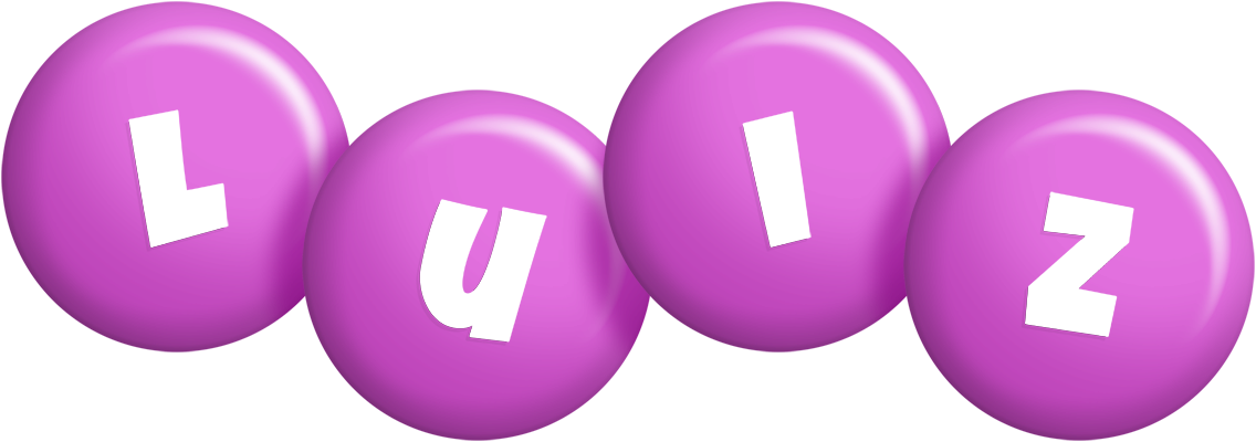 Luiz candy-purple logo