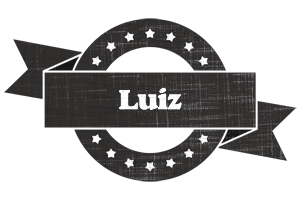 Luiz grunge logo