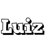 Luiz snowing logo