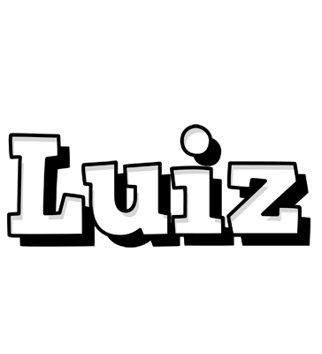 Luiz snowing logo