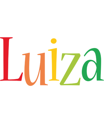 Luiza birthday logo
