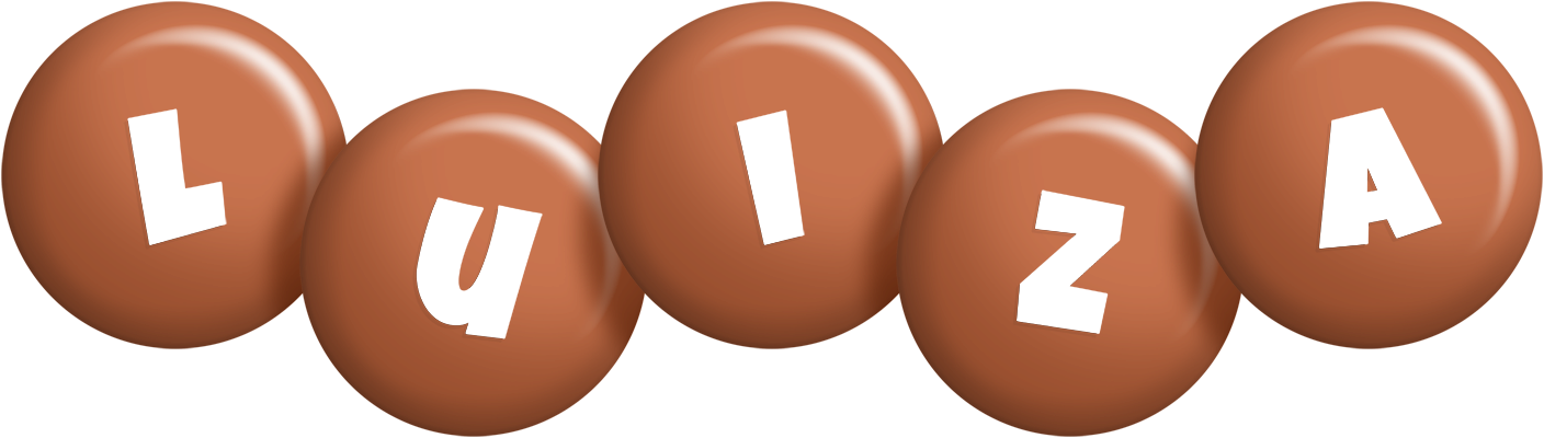 Luiza candy-brown logo