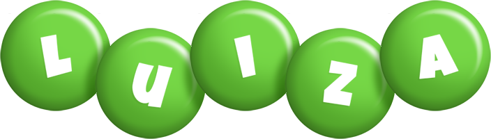 Luiza candy-green logo