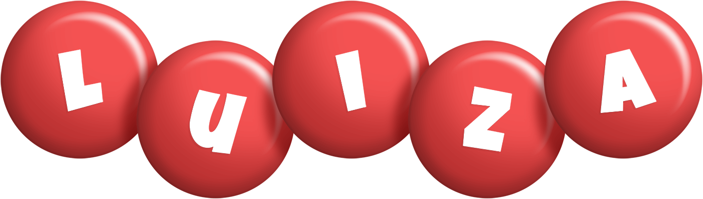 Luiza candy-red logo