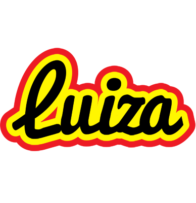 Luiza flaming logo