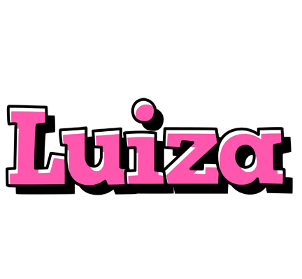 Luiza girlish logo