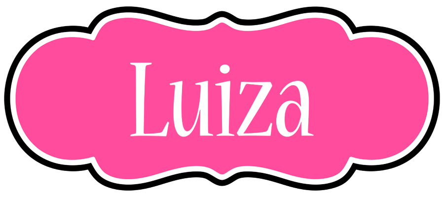 Luiza invitation logo