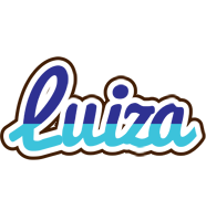 Luiza raining logo