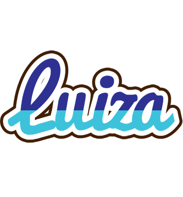 Luiza raining logo