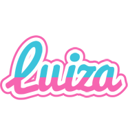 Luiza woman logo