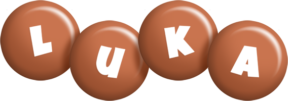 Luka candy-brown logo