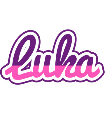 Luka cheerful logo