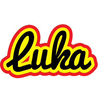 Luka flaming logo