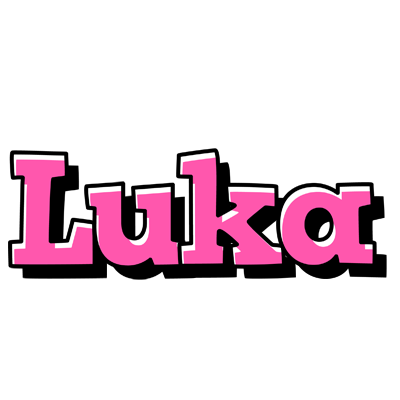 Luka girlish logo