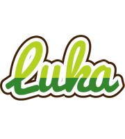 Luka golfing logo