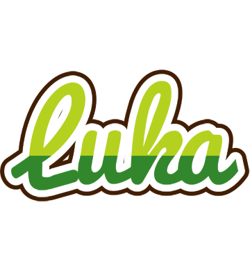 Luka golfing logo