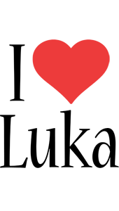 Luka i-love logo