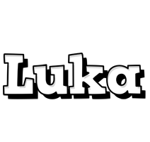 Luka snowing logo