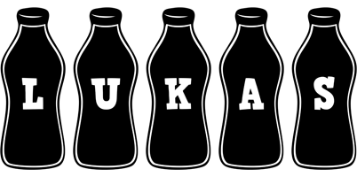Lukas bottle logo