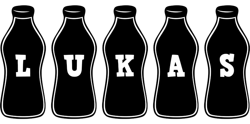 Lukas bottle logo