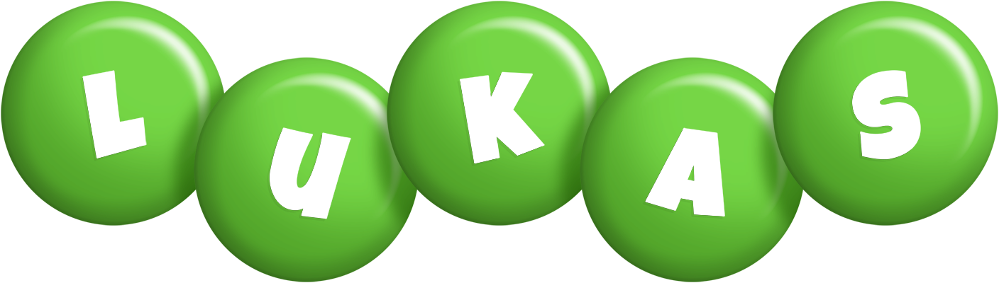 Lukas candy-green logo