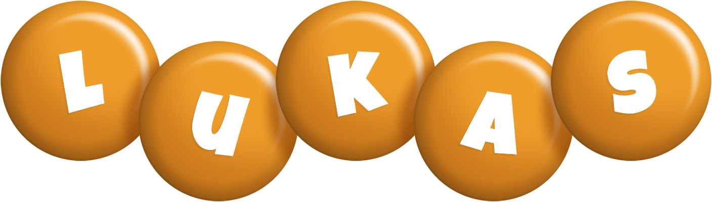 Lukas candy-orange logo